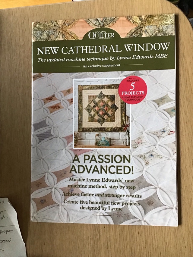 New Cathedral Window Quilting Patterns by Lynne Edwards
