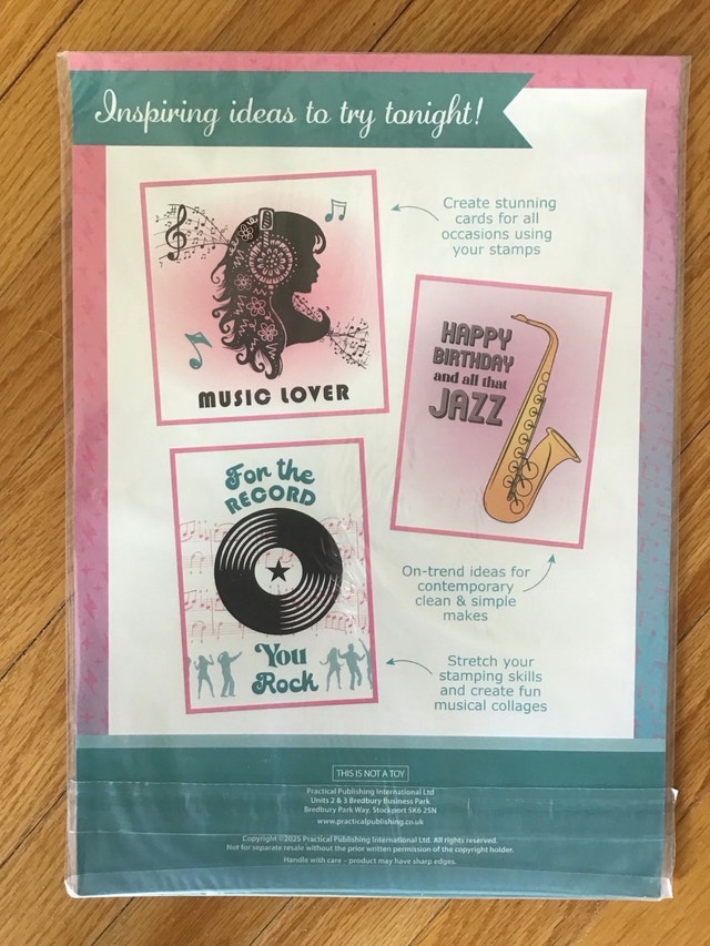 Let’s Rock Stamp Set - photo 2
