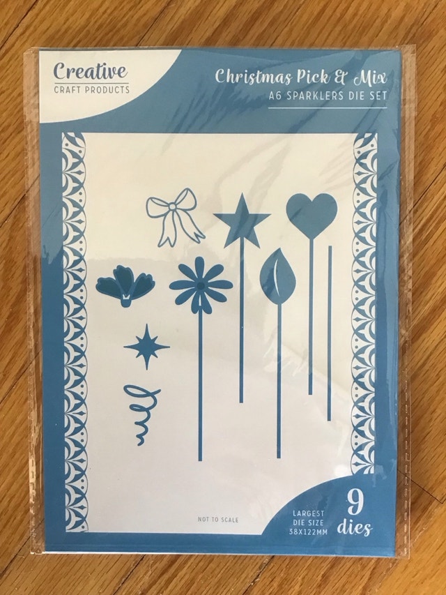 Christmas Pick & Mix Sparklers Die Set