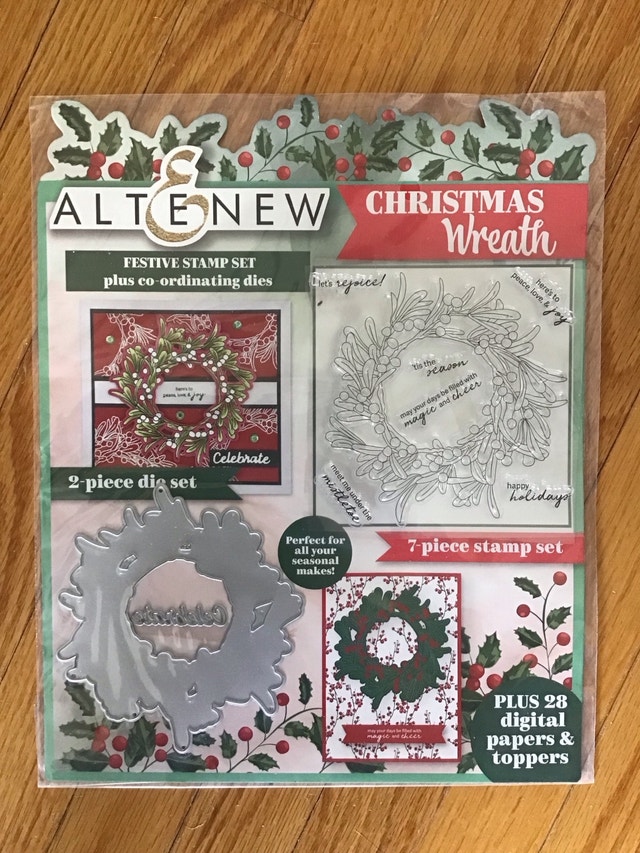 Christmas Wreath Stamps and Dies Set
