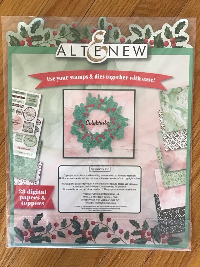 Christmas Wreath Stamps and Dies Set - photo 2