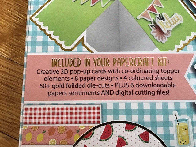 Perfect Picnic Pop-Up Papercraft Kit Card Making - photo 2