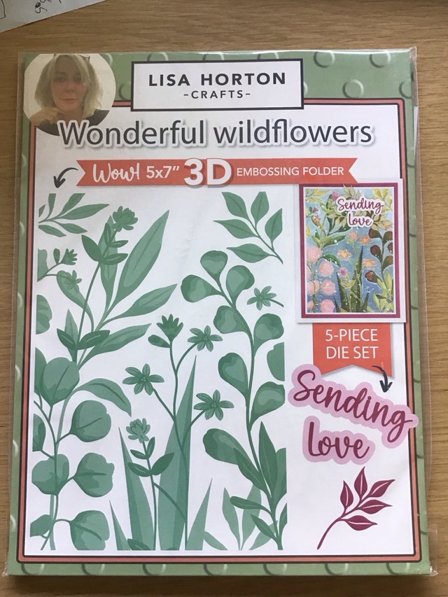Wonderful Wildflowers Embossing Folder and Die Set