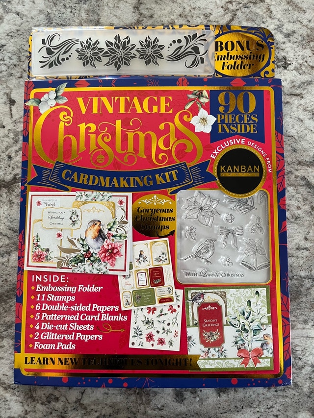 Vintage Christmas Cardmaking Kit