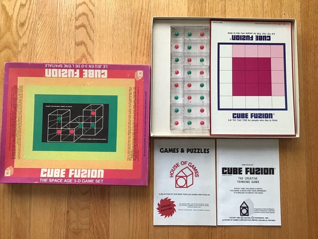 Vintage Cube Fusion Game