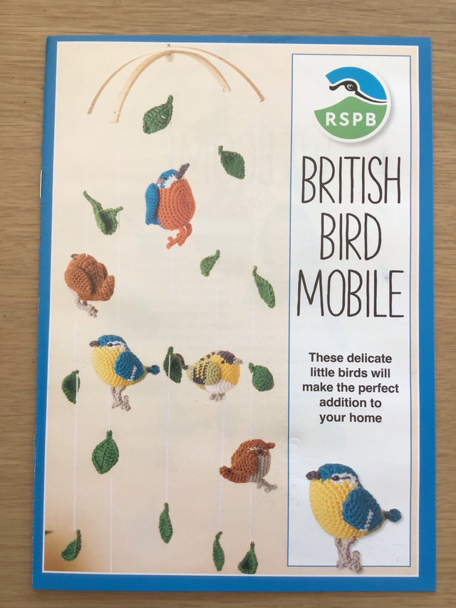 British Bird Mobile Crochet Patterns