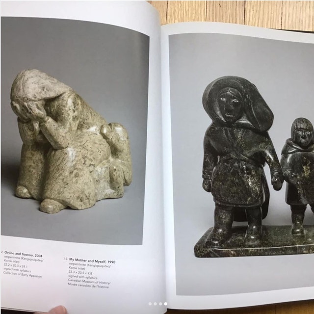 Oviloo Tunnillie A Woman’s Story in Stone - Inuit Art Book - photo 4