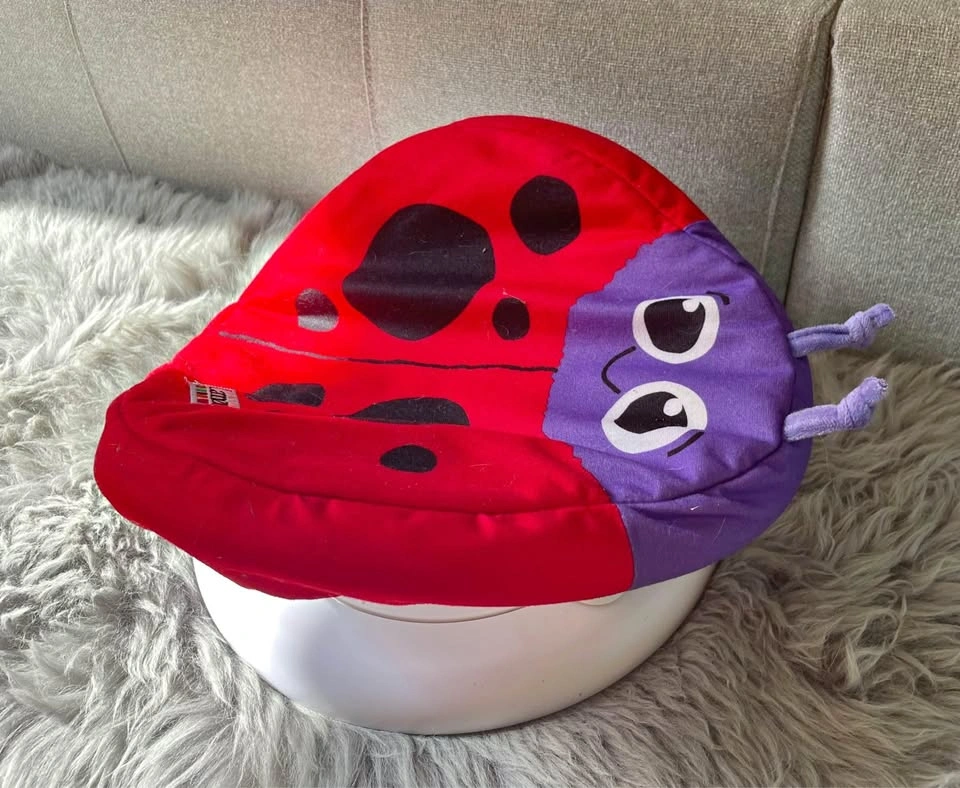 Lamaze ladybug baby belly time spinning toy