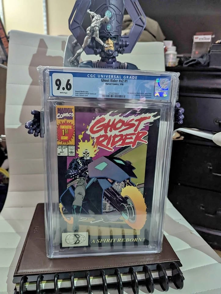 Ghost Rider #1 (1990) CGC 9.6 - 2nd Printing (1st Danny Ketch)