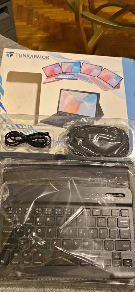 TUNKARMOR Keyboard Case for iPad mini 7 (2024) & Mini 6