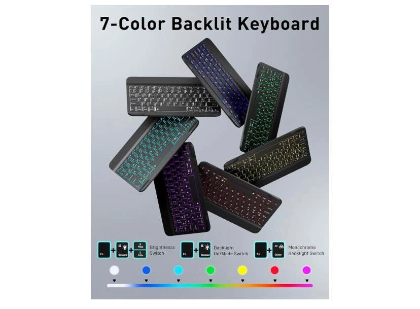 TUNKARMOR Keyboard Case for iPad mini 7 (2024) & Mini 6 - photo 3