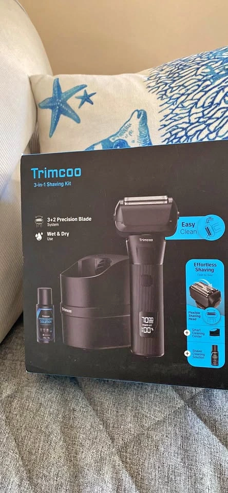 Trimcoo Electric Shaver 3-in-1 shaving kit