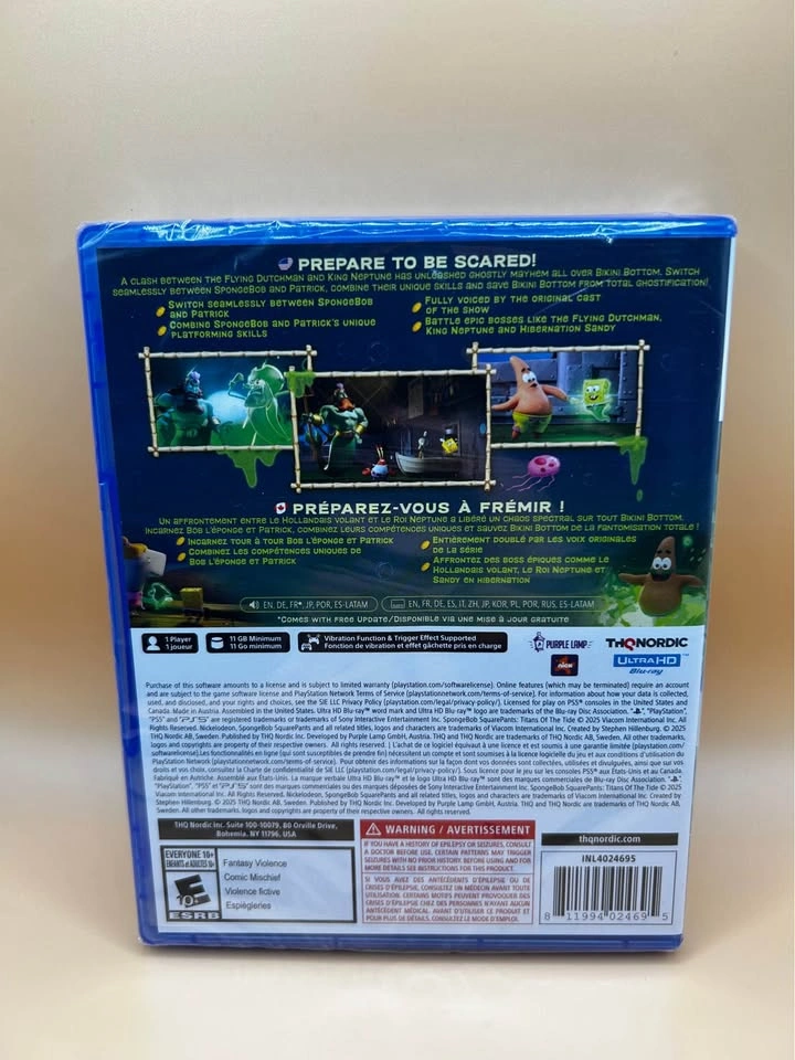 SpongeBob SquarePants Titans of the Tide for Playstation 5 - photo 2
