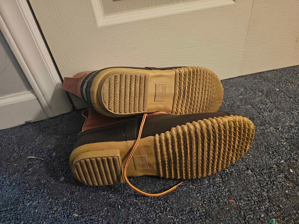 Bass Duck Boots Size 12D EUC Weather Rain Shoes - photo 3