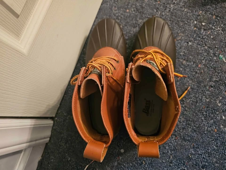 Bass Duck Boots Size 12D EUC Weather Rain Shoes - photo 4