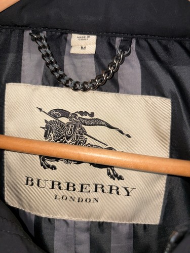 Burberry London Mens Black Utility Jacket Size M - photo 3