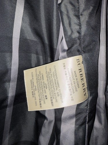 Burberry London Mens Black Utility Jacket Size M - photo 5
