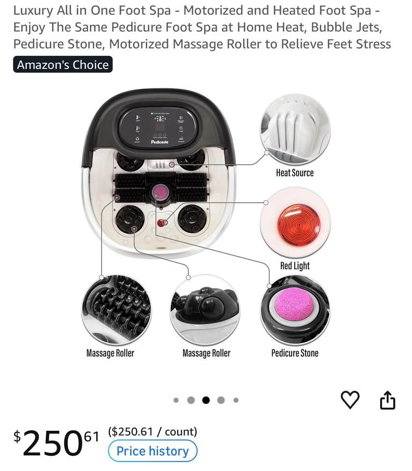Luxury foot massager and spa - photo 3