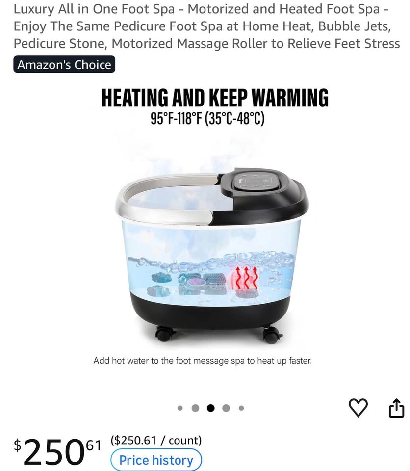 Luxury foot massager and spa - photo 4