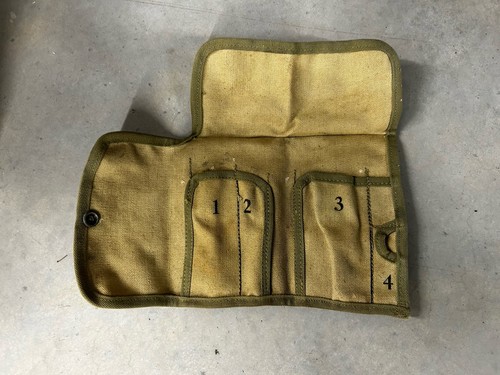 WW2 US Army Tool Roll M12 EMPTY Not Dated, No Markings - photo 3