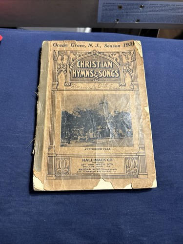 Vintage Christian Hymns and Songs Hall-Mack Co National Music Co