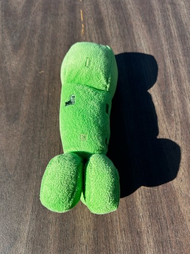 Mojang 2013 Minecraft Creeper Plush Green Stuffed Toy - photo 2