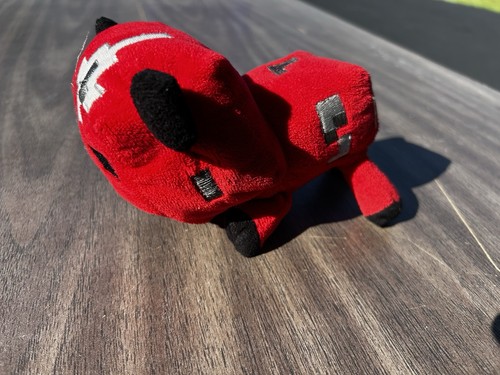 2014 Mojang Minecraft Red Baby Mooshroom Plush