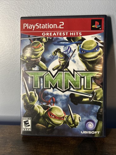 TMNT (Greatest Hits) Ninja Turtles - Sony Playstation 2 PS2 - Co