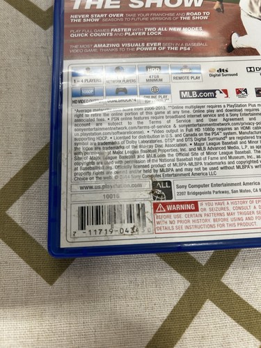 MLB 14 The Show (Sony PlayStation 4, PS4 2014) Baseball - photo 3