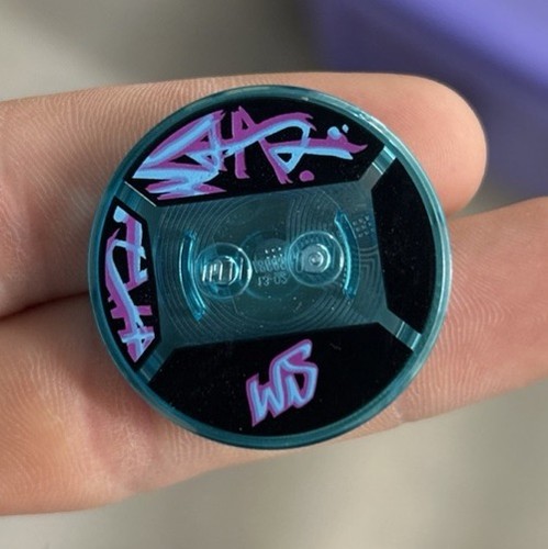Lego Dimensions Wyldstyle NFC Toy Tag Lego Movie 71200 TAG ONLY
