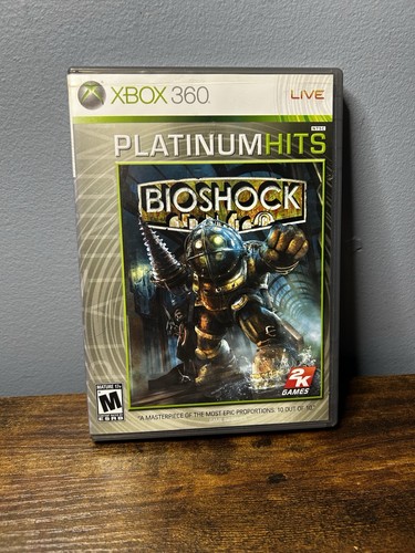 BioShock (Xbox 360, 2007) Complete w/ Manual - Tested