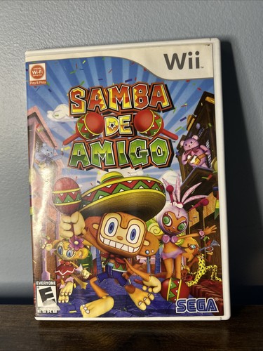 SAMBA DE AMIGO game for Nintendo Wii CIB complete