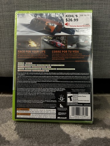 Need for Speed The Run Microsoft Xbox 360 Brand New Sealed - photo 2