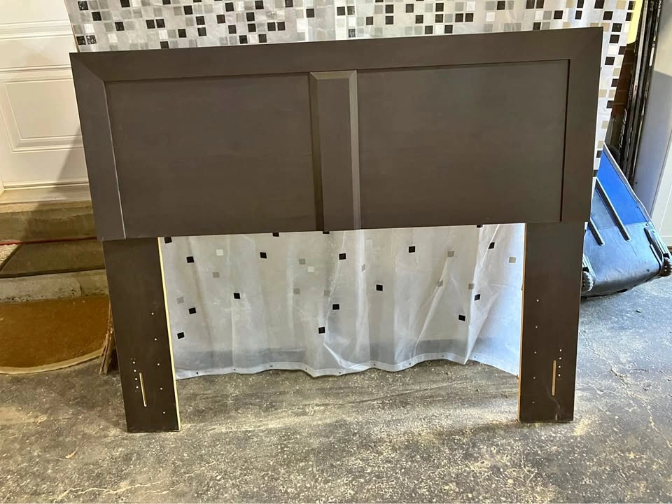 Queen Bed Headboard. Wood.