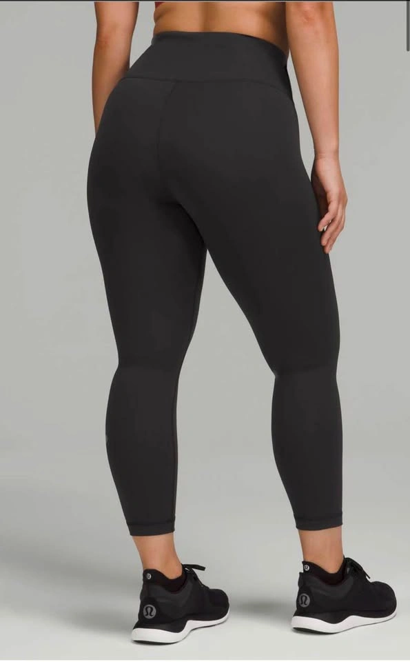 Lululemon Wunder Train Contour Fit High-Rise Crop 23” – Size 10 - photo 2
