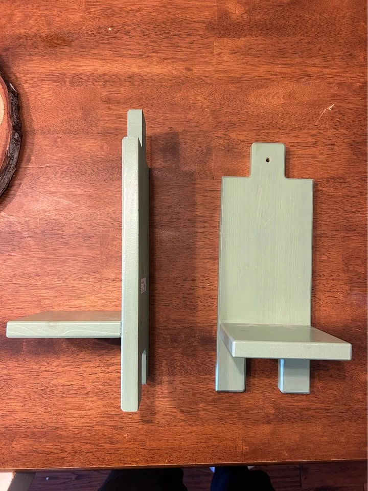 IKEA Green Wall Shelves - Set of 2 - photo 3