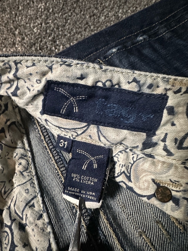 woman’s vintage made in USA tag+ bootcut jeans size 31 - photo 5