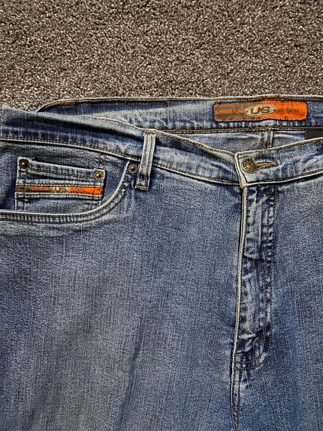 2000s urban star bootcut jeans size 38x33 - photo 3