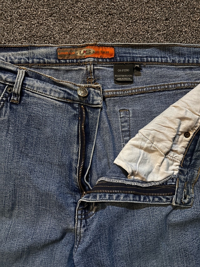 2000s urban star bootcut jeans size 38x33 - photo 4