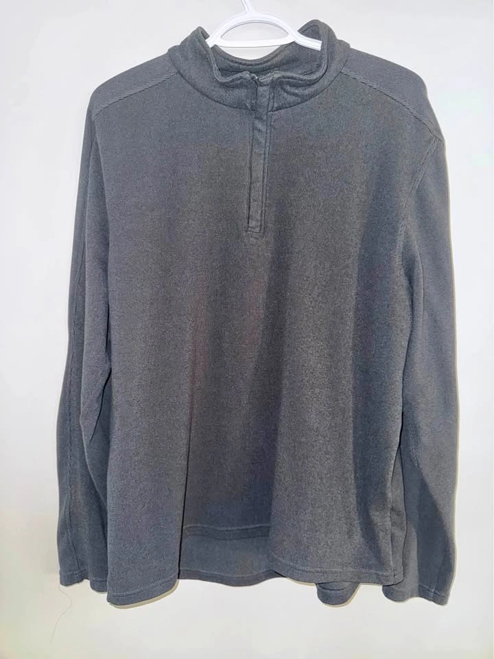 Black Diamond Grey 1/4 Zip Pullover