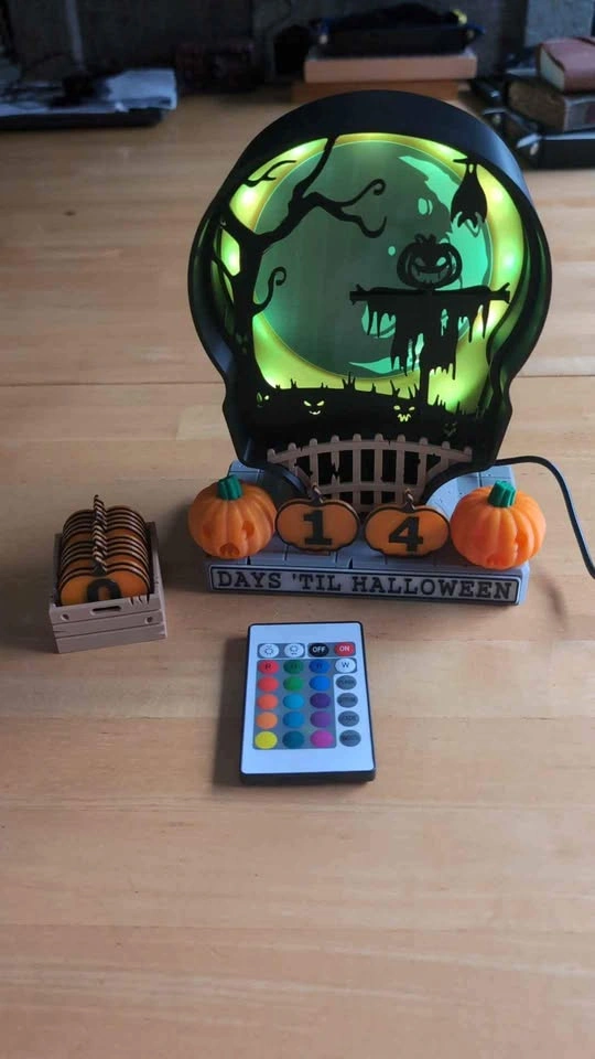 Scarecrow Halloween RGB Light Decor