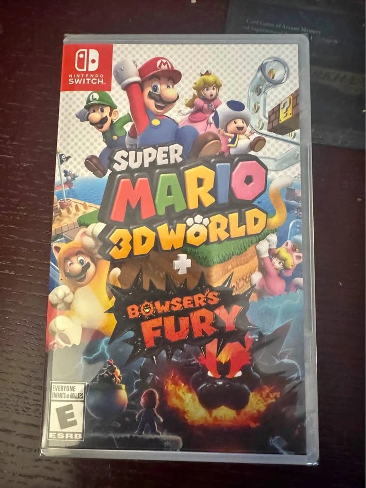 SEALED Super Mario 3D World + Bowser's Fury Nintendo Switch Game