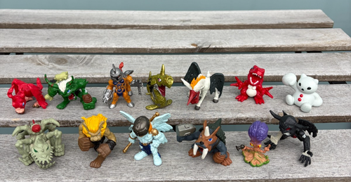 Vintage Bandai Digimon PVC Mini Figures Lot