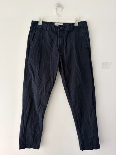 Universal Works Navy Chino Cotton Mens Pants Size 32
