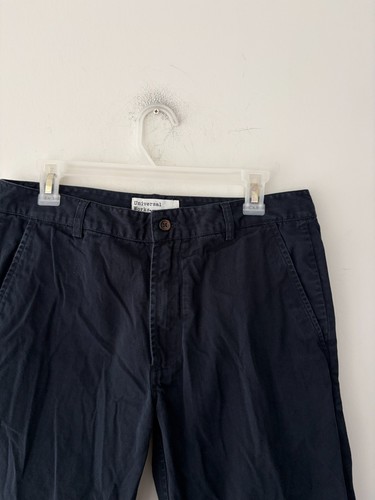 Universal Works Navy Chino Cotton Mens Pants Size 32 - photo 2