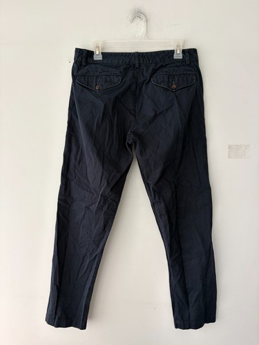 Universal Works Navy Chino Cotton Mens Pants Size 32 - photo 5