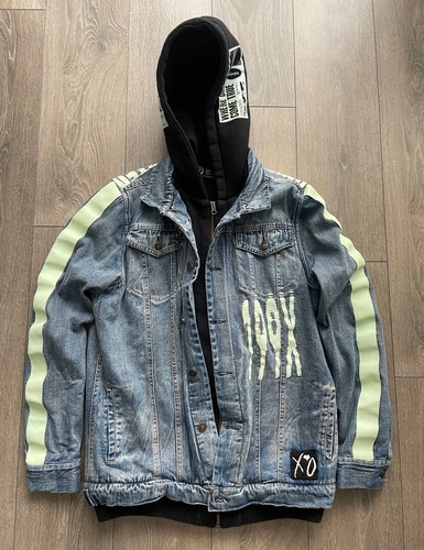 The Weekend XO Hooded Denim Jacket 199X Size M - photo 2