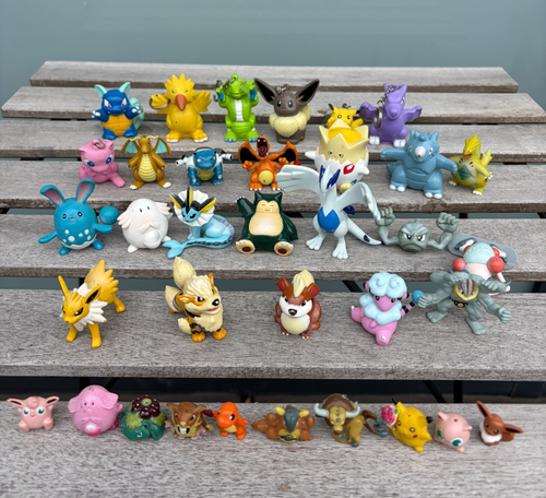 Vintage Pokemon Tomy Figures Lot