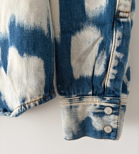 Burberry Denim Bleached Mens Shirt Jacket Size M - photo 5