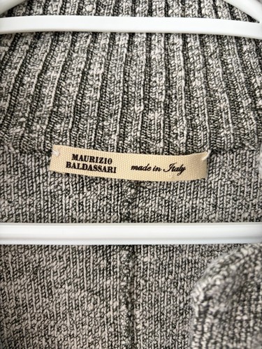 Maurizio Baldassari Brera Mens Cardigan Sweater Size 52 - photo 3